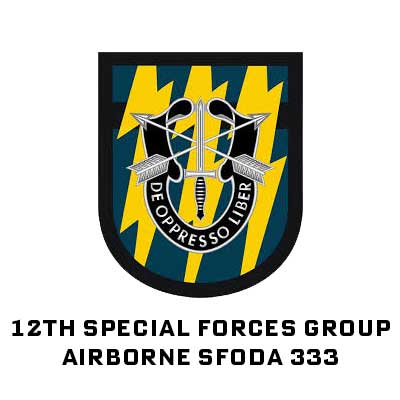 12th Special forces Group Airborne SFODA 333