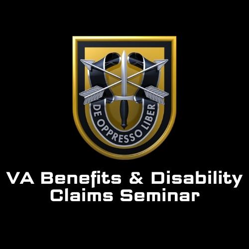 1st SFG(A) VA Benefits and Disability Claims Seminar