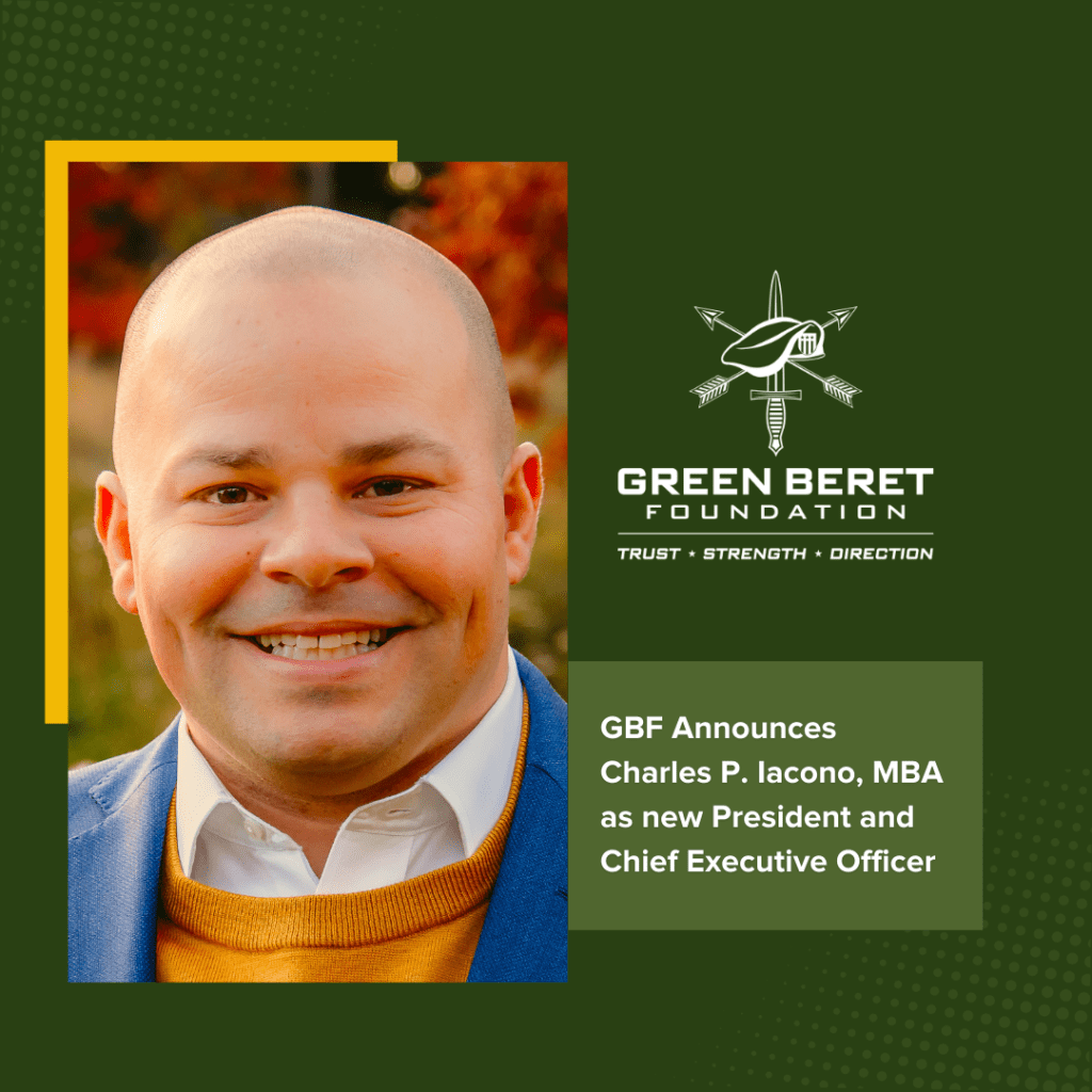 Green Beret Foundation Announces New President & CEO