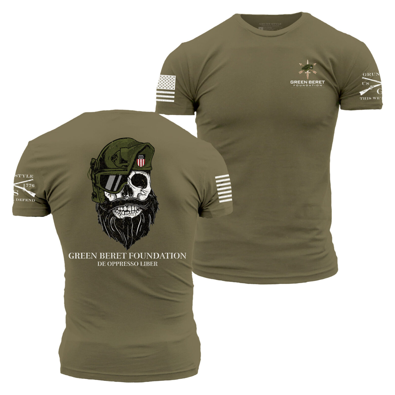 Grunt Style Apparel Collaboration with the Green Beret Foundation