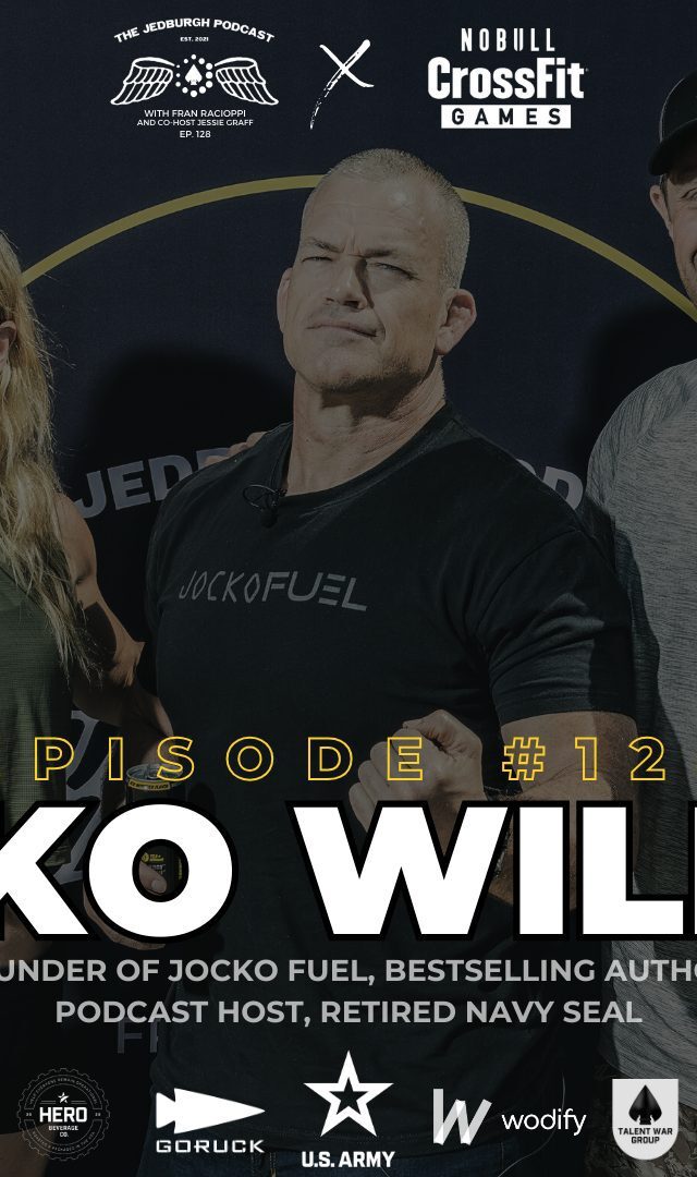 Retired Navy SEAL Jocko Willink joins Fran Racioppi and Jessie Graff from CrossFit Games 2023.