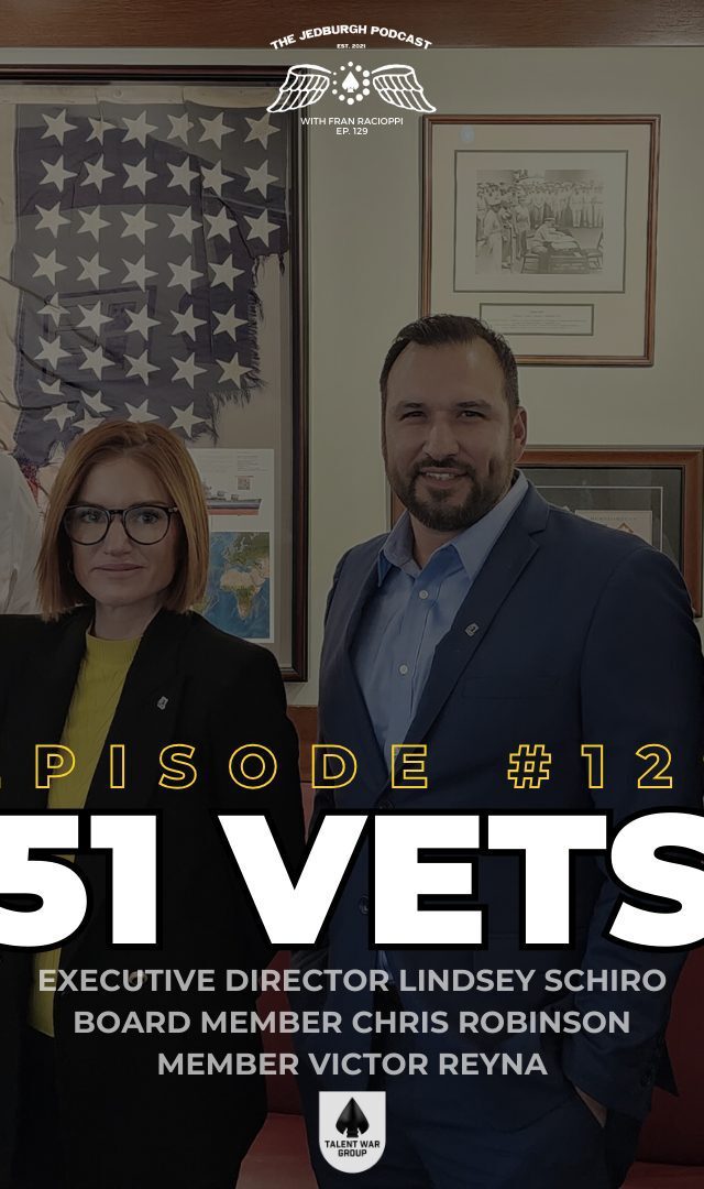 51 Vets on The Jedburgh Podcast with Fran Racioppi