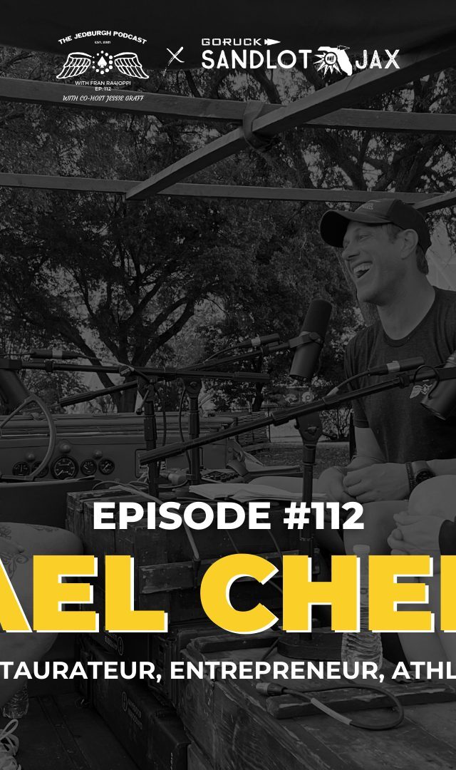 Entrepreneur, Restaurateur, Athlete Michael Chernow joins Fran Racioppi and Jessie Graff from 2023 Sandlot Jax and GORUCK Games