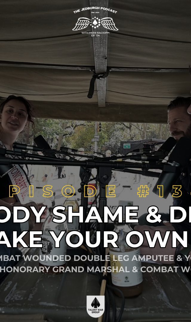 Combat wounded Amputees Dan Nevins and Elana join Fran Racioppi on The Jedburgh Podcast