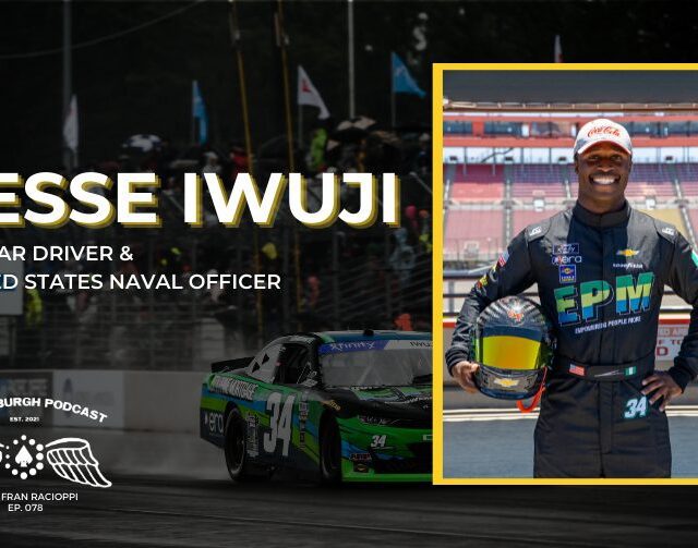 TJP - E78 Jesse Iwuji NASCAR driver and United States Naval Officer