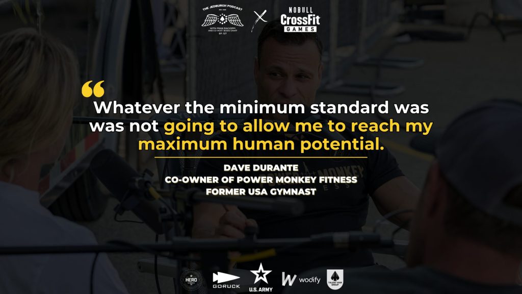 Power Money Fitness CEO Dave Durante joins Fran Racioppi and Jessie Graff on The Jedburgh Podcast from CrossFit Games 2023.