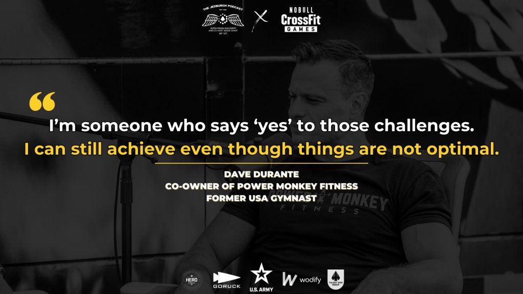 Power Money Fitness CEO Dave Durante joins Fran Racioppi and Jessie Graff on The Jedburgh Podcast from CrossFit Games 2023.