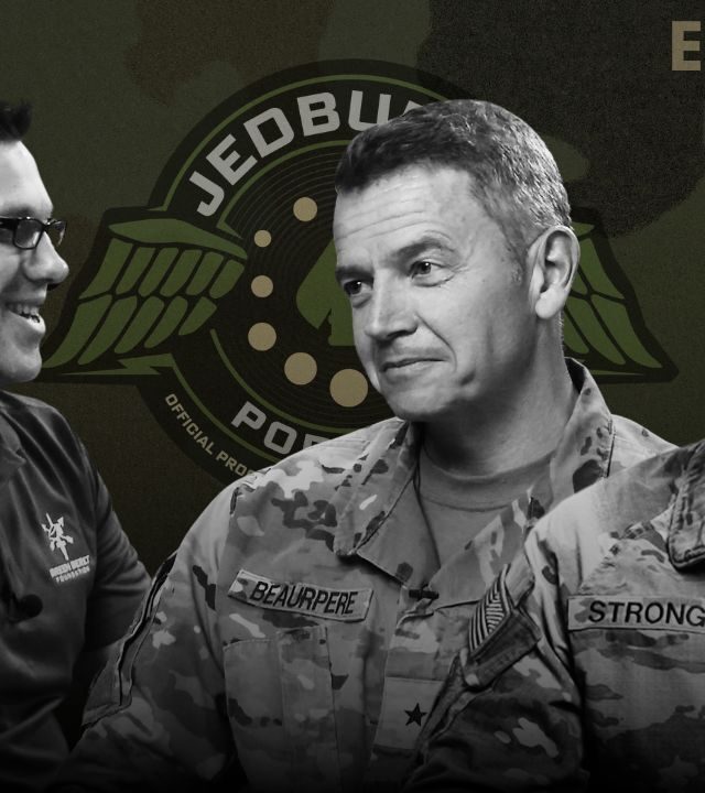 Fran Racioppi is joined by BG Will Beaurpere and CSM Lee Strong from the JFK Special Warfare Center and School.