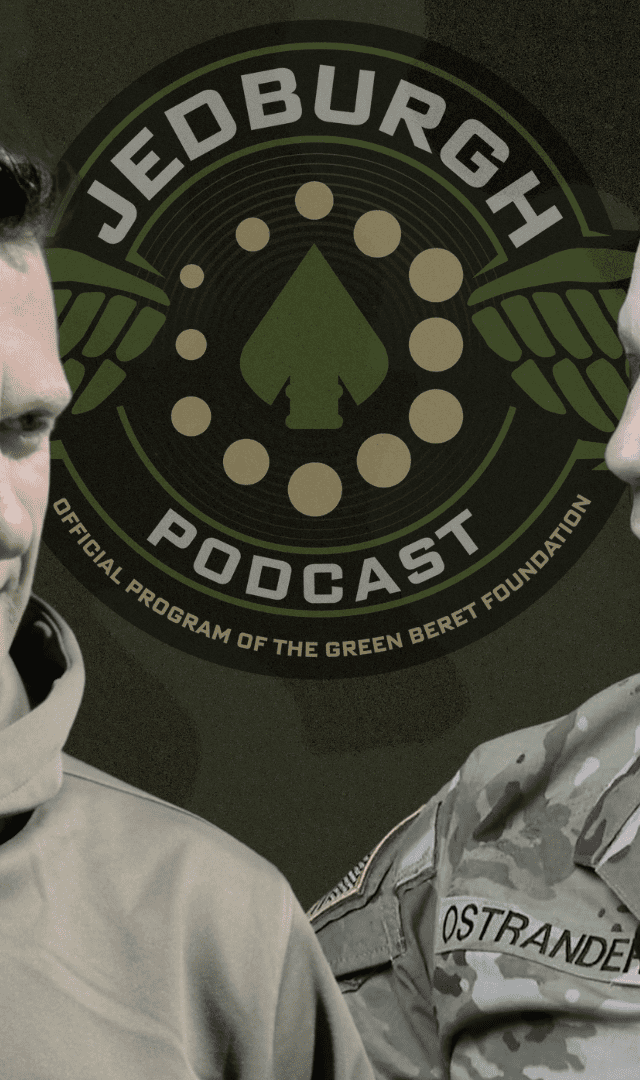 CW5 Gary Ostrander, Command Chief Warrant of USAJFKSWCS joins Fran Racioppi on the Jedburgh Podcast.