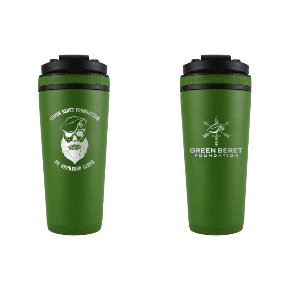 Green Beret Foundation Ice Shaker