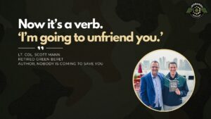 Green Beret Scott Mann joins ran Racioppi to discuss his new book Nobody Is Coming To Save You.