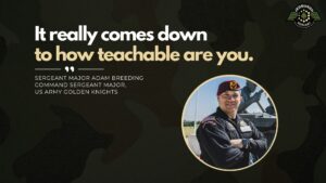 Army Golden Knights Colonel Andy Moffit & Command Sergeant Major Adam Breeding join Fran Racioppi on the Jedburgh Podcast