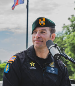 Army Golden Knights Colonel Andy Moffit & Command Sergeant Major Adam Breeding join Fran Racioppi on the Jedburgh Podcast