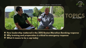 Former Boston Chief of Police Daniel Linskey joins Fran Racioppi on the Jedburgh Podcast