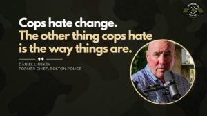 Former Boston Chief of Police Daniel Linskey joins Fran Racioppi on the Jedburgh Podcast