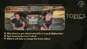 Retired Sergeant Major John McPhee joins Fran Racioppi on the Jedburgh Podcast