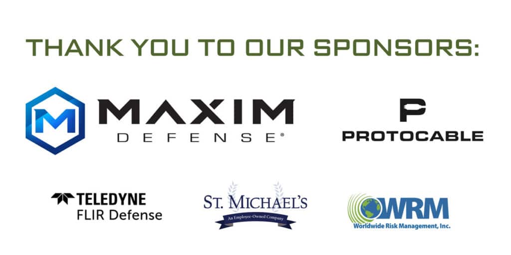 Thank you Sponsors