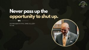 Representative Jake Ellzey (TX-06) joins Fran Racioppi on the Jedburgh Podcast