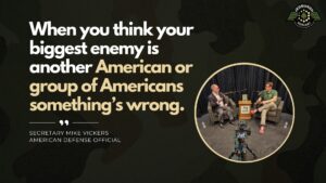 Secretary Mike Vickers joins Fran Racioppi on the Jedburgh Podcast