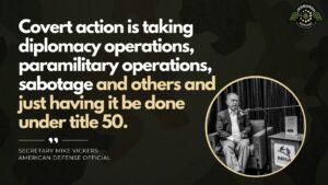 Secretary Mike Vickers joins Fran Racioppi on the Jedburgh Podcast