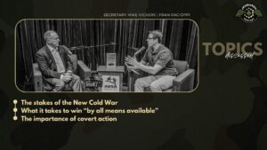 Secretary Mike Vickers joins Fran Racioppi on the Jedburgh Podcast
