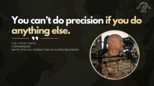 COL Steve Smith and CW5 Pete Sullivan of 160th SOAR join Fran Racioppi on the Jedburgh Podcast