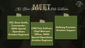 COL Steve Smith and CW5 Pete Sullivan of 160th SOAR join Fran Racioppi on the Jedburgh Podcast
