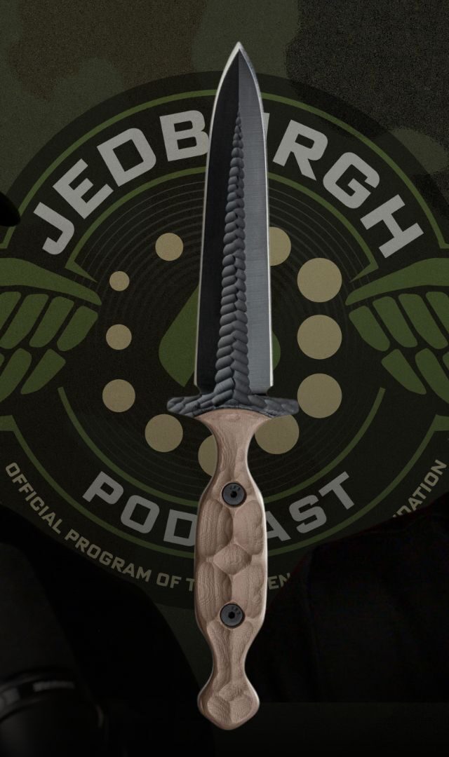 Chris Stroup, US Army Veteran & Creator of Stroup Knives, joins Fran Racioppi on the Jedburgh Podcast.