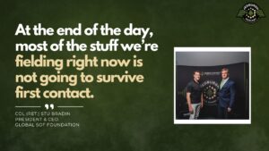 Stu Bradin, Global SOF Foundation President/CEO, joins Fran Racioppi on the Jedburgh Podcast