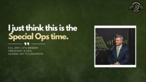 Stu Bradin, Global SOF Foundation President/CEO, joins Fran Racioppi on the Jedburgh Podcast