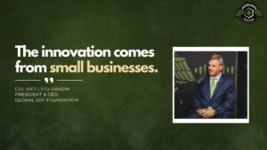 Stu Bradin, Global SOF Foundation President/CEO, joins Fran Racioppi on the Jedburgh Podcast
