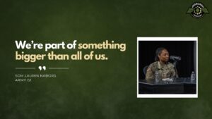 SMA Mike Weimer, SGM Alex Kupratty, and SGM Laurin Nabors join Fran Racioppi on the Jedburgh Podcast