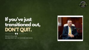 Secretary of Veteran Affairs Doug Collins joins Fran Racioppi on the Jedburgh Podcast