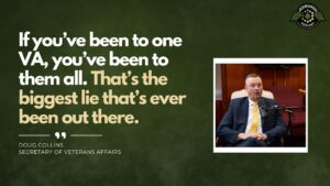 Secretary of Veteran Affairs Doug Collins joins Fran Racioppi on the Jedburgh Podcast
