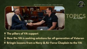 Secretary of Veteran Affairs Doug Collins joins Fran Racioppi on the Jedburgh Podcast