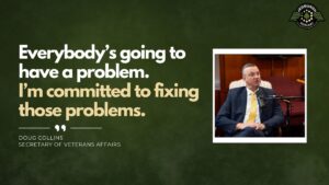 Secretary of Veteran Affairs Doug Collins joins Fran Racioppi on the Jedburgh Podcast