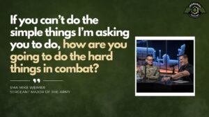 SMA Mike Weimer, SGM Alex Kupratty, and SGM Laurin Nabors join Fran Racioppi on the Jedburgh Podcast