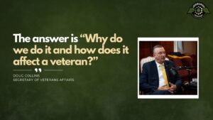 Secretary of Veteran Affairs Doug Collins joins Fran Racioppi on the Jedburgh Podcast