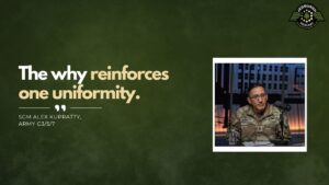 SMA Mike Weimer, SGM Alex Kupratty, and SGM Laurin Nabors join Fran Racioppi on the Jedburgh Podcast