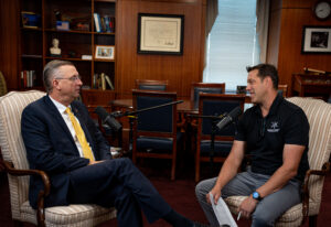Secretary of Veteran Affairs Doug Collins joins Fran Racioppi on the Jedburgh Podcast