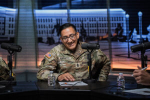 SMA Mike Weimer, SGM Alex Kupratty, and SGM Laurin Nabors join Fran Racioppi on the Jedburgh Podcast to discuss changes to the Army uniform.