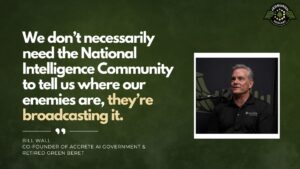 Bill Wall, Co-Founder and CEO of Accrete AI Government, joins Fran Racioppi on the Jedburgh Podcast