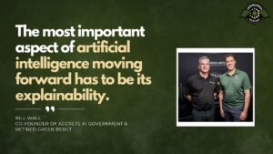 Bill Wall, Co-Founder and CEO of Accrete AI Government, joins Fran Racioppi on the Jedburgh Podcast