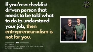 Bill Wall, Co-Founder and CEO of Accrete AI Government, joins Fran Racioppi on the Jedburgh Podcast