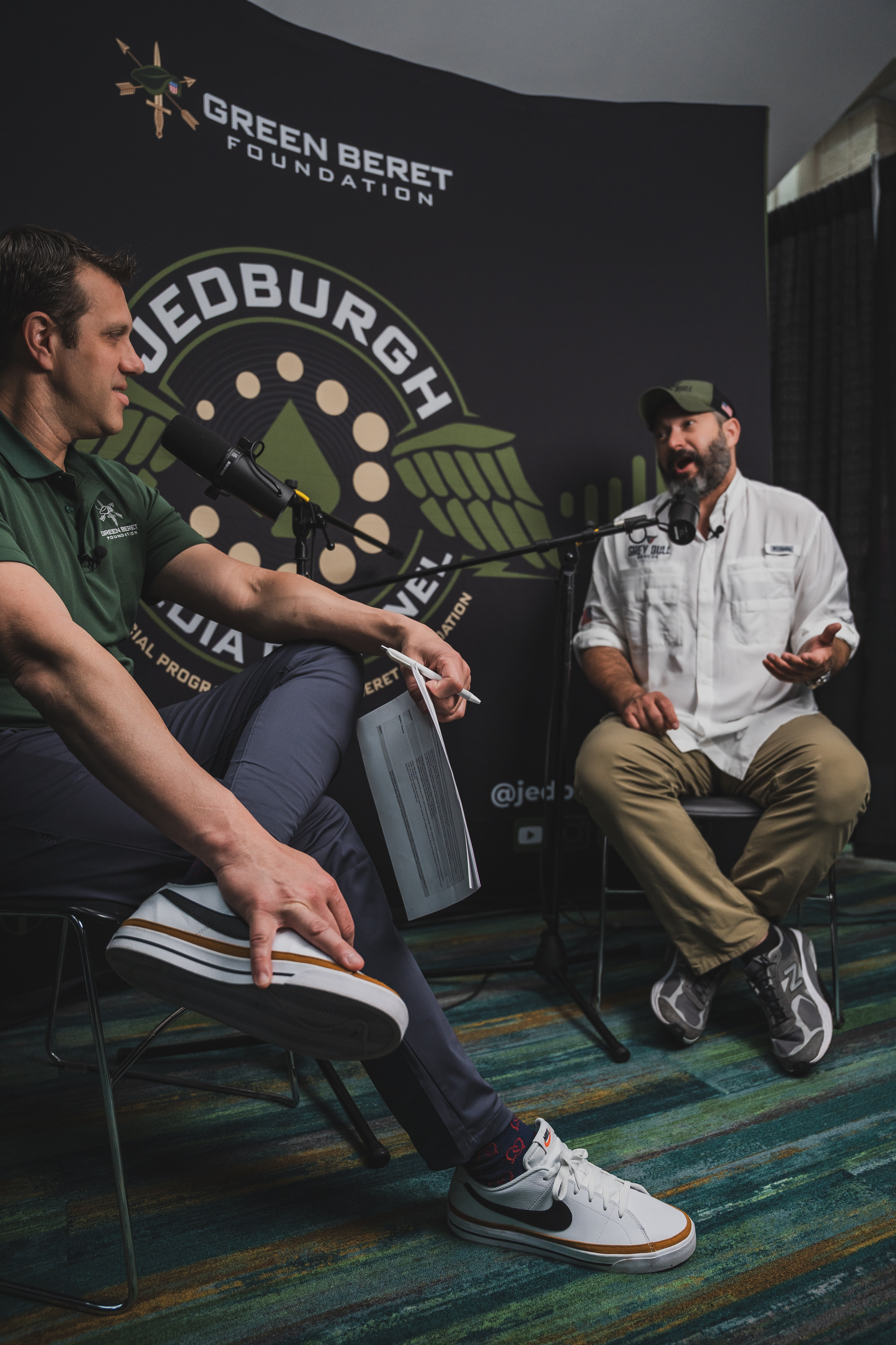 Bryan Stern, Founder of Grey Bull Rescue, joins Fran Racioppi on the Jedburgh Podcast