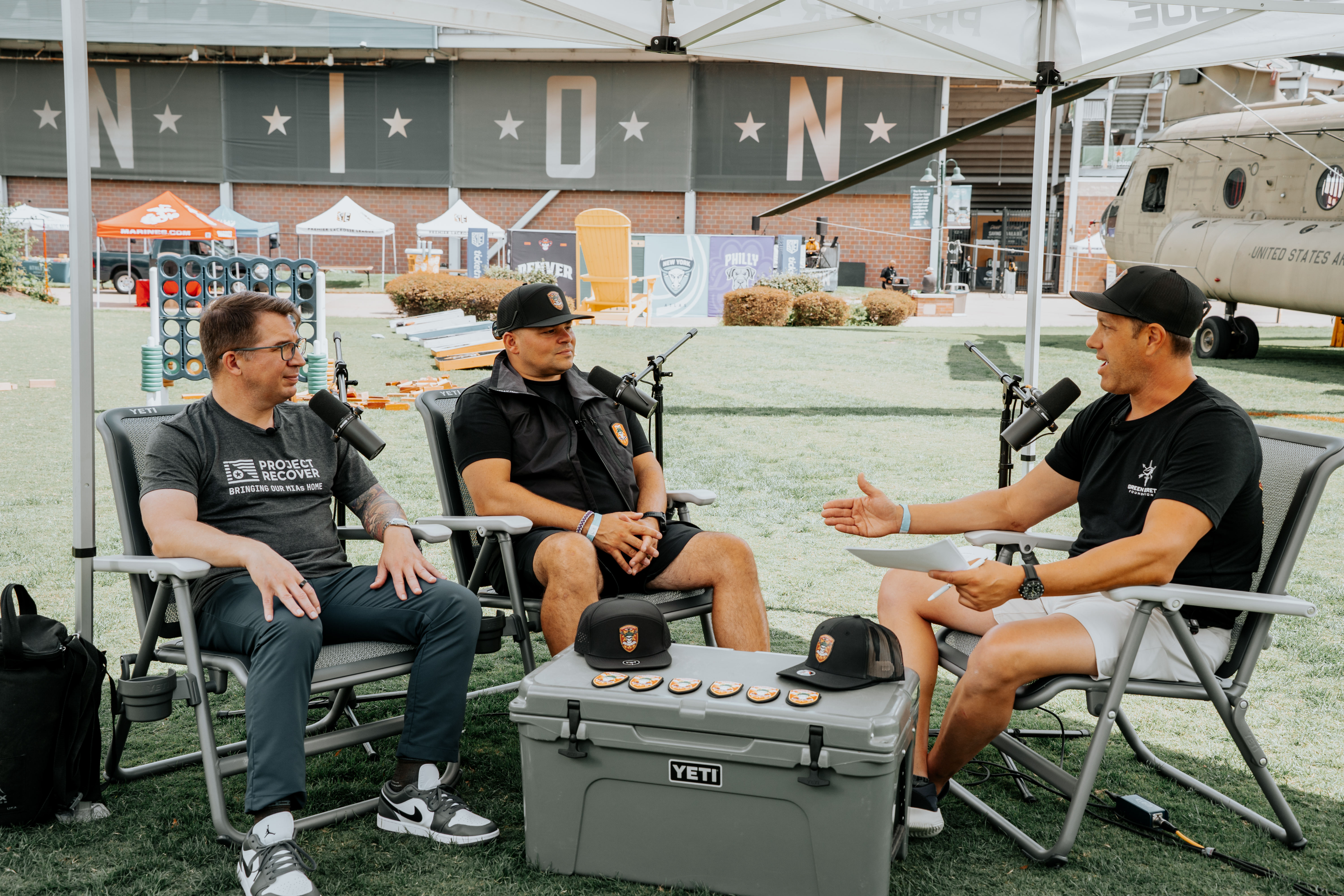 Charlie Iacono, President & CEO of the Green Beret Foundation, and Derek Abbey, President & CEO of Project Recover, join Fran Racioppi on the Jedburgh Podcast