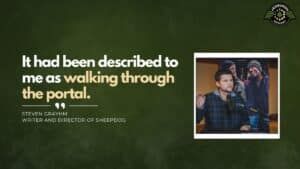 Steven Grayhm, Writer & Director of Sheepdog, joins Fran Racioppi on the Jedburgh Podcast