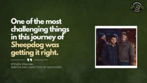 Steven Grayhm, Writer & Director of Sheepdog, joins Fran Racioppi on the Jedburgh Podcast