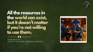Steven Grayhm, Writer & Director of Sheepdog, joins Fran Racioppi on the Jedburgh Podcast