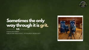Steven Grayhm, Writer & Director of Sheepdog, joins Fran Racioppi on the Jedburgh Podcast